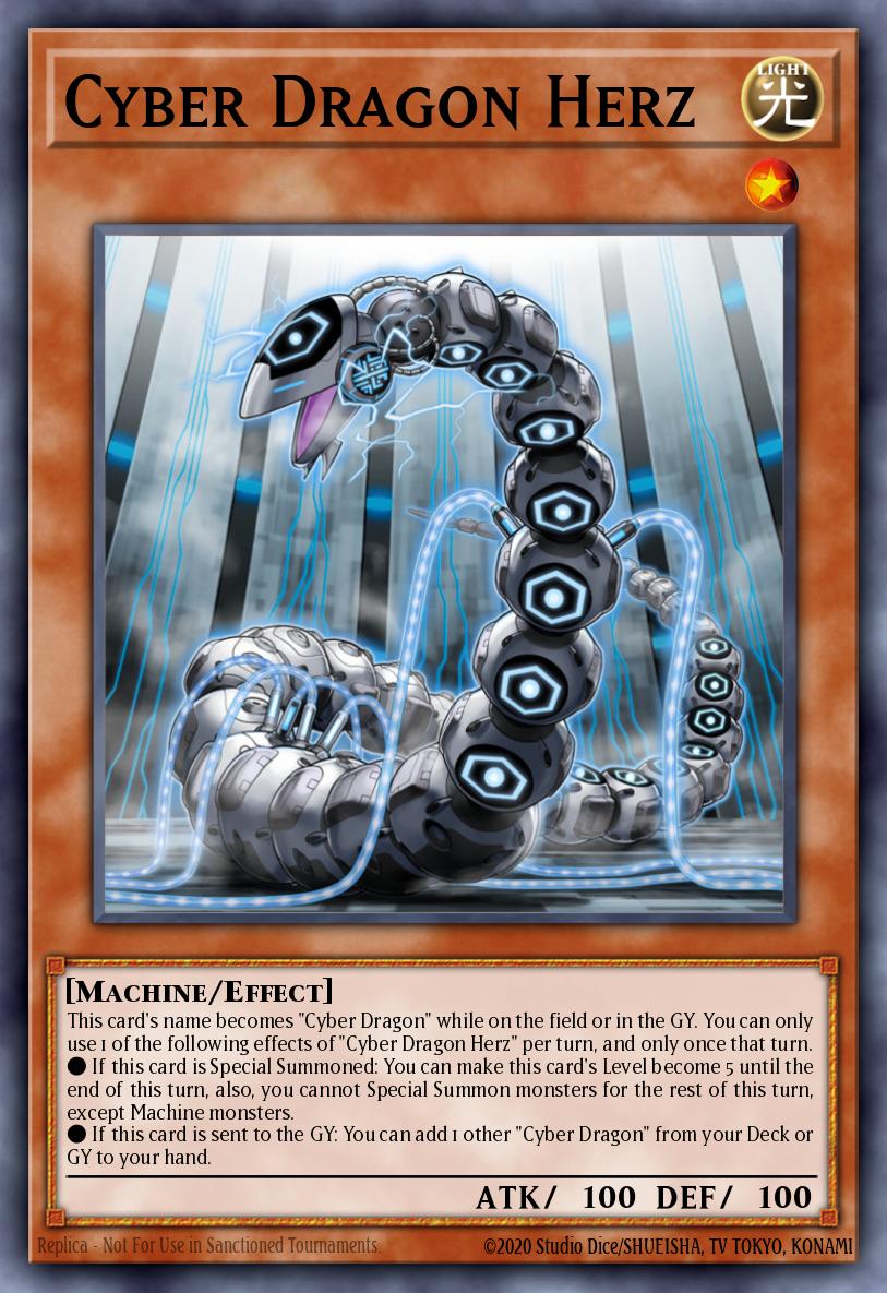 Cyber Dragon Herz Super Rare MP19-EN086 2019 Gold Sarcophagus Tin Mega Pack Yugioh card
