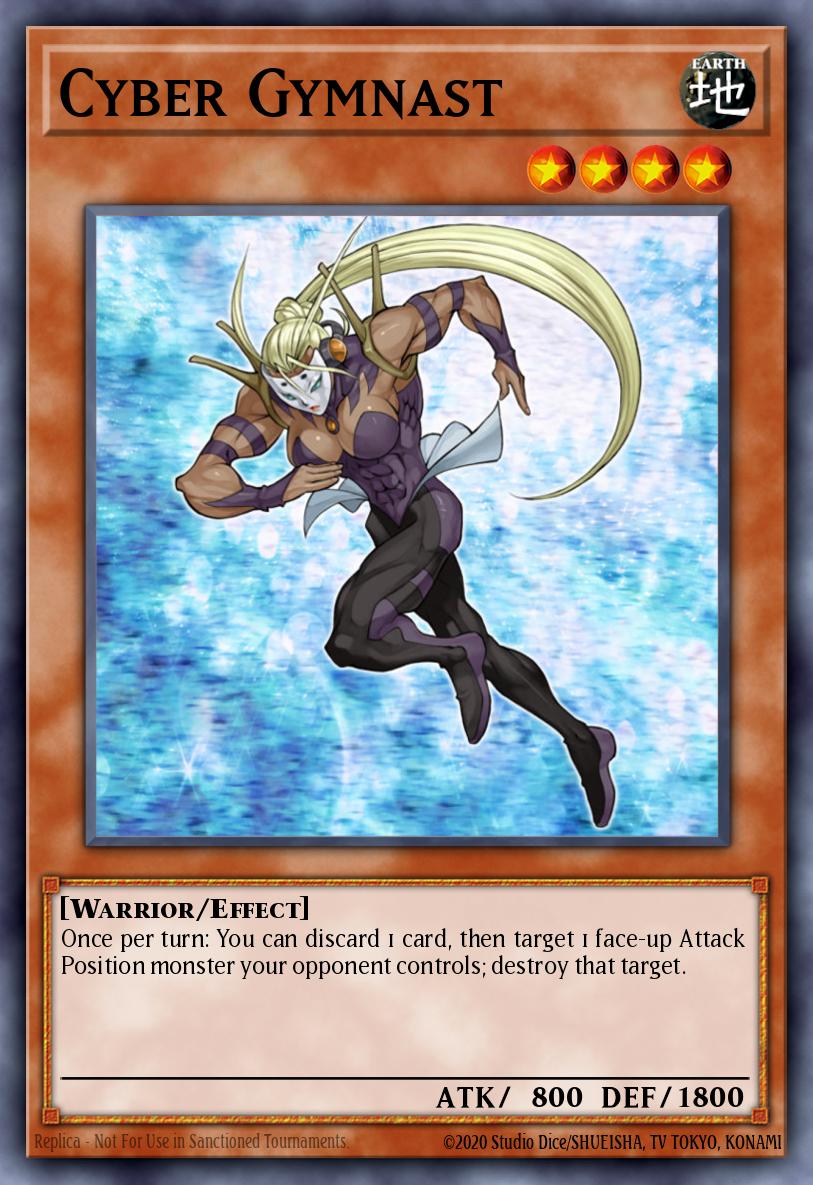 Cyber Gymnast Rare DR04-EN186 Dark Revelation Volume 4 Yugioh card