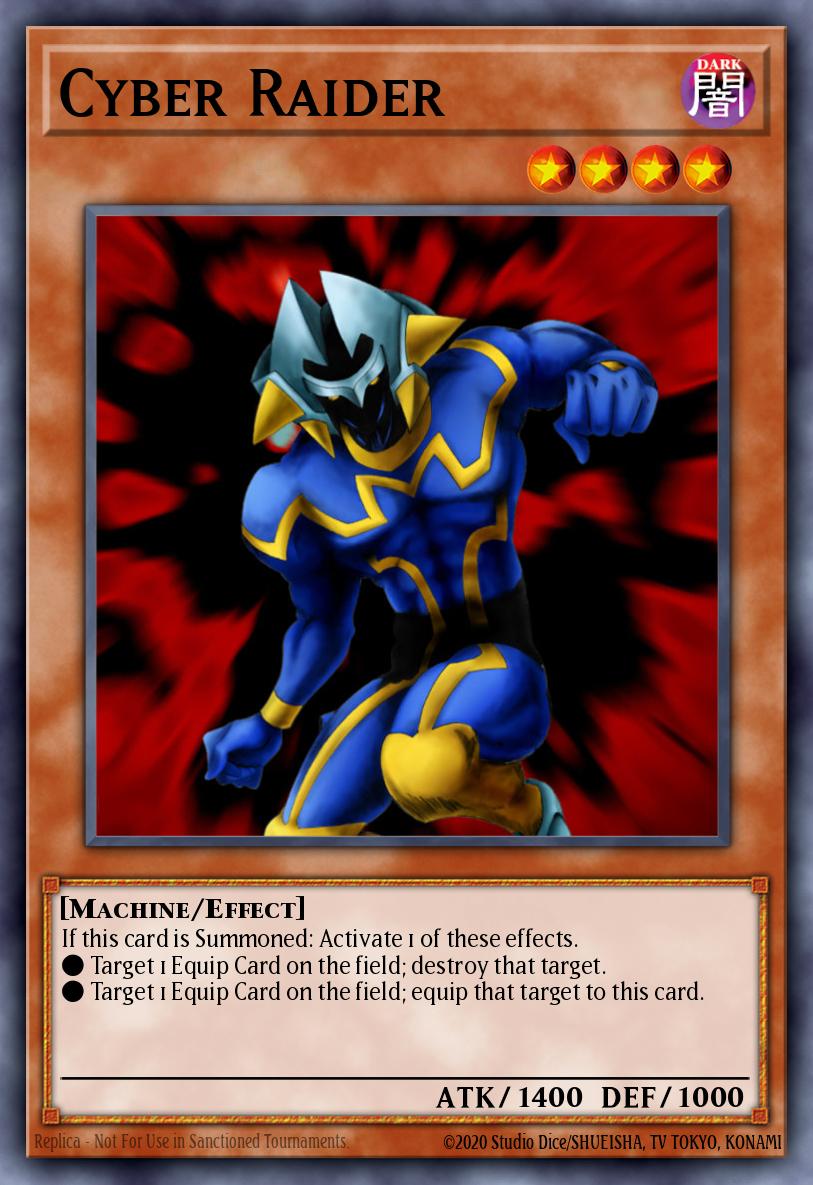 Cyber Raider Short Print DCR-011 Dark Crisis Yugioh card