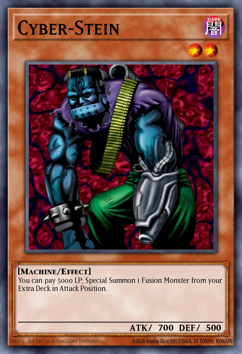 Cyber-Stein Secret Rare BLHR-EN074 Battles of Legend Heros Revenge Yugioh card