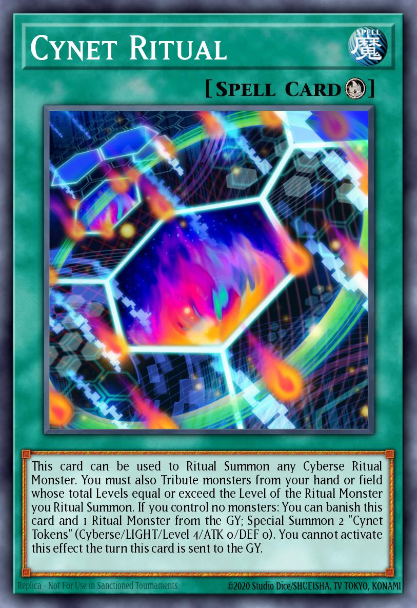 Cynet Ritual Common MP19-EN113 2019 Gold Sarcophagus Tin Mega Pack Yugioh card