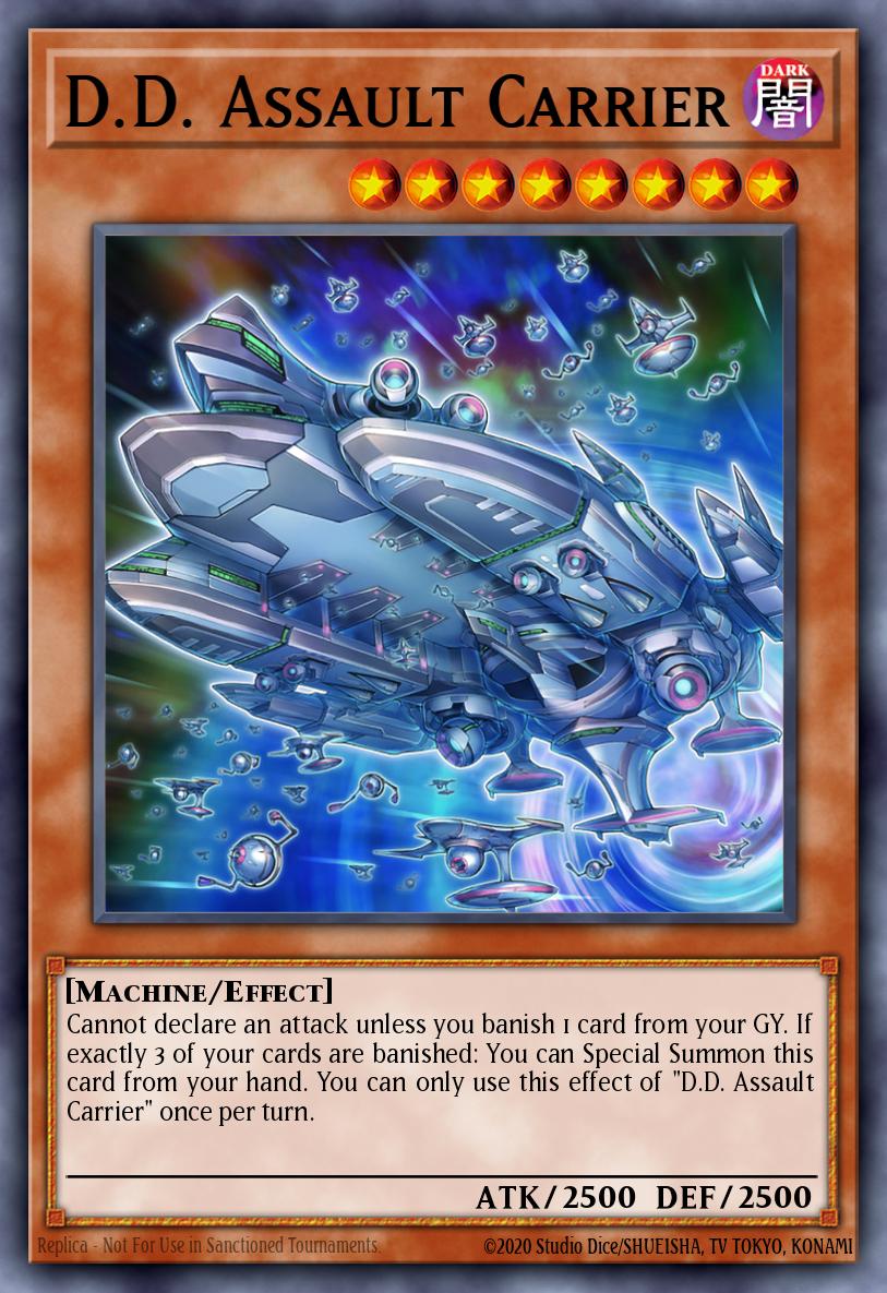 DD Assault Carrier Ultra Rare MP22-EN233 2022 Tin of the Pharaohs Gods Yugioh card