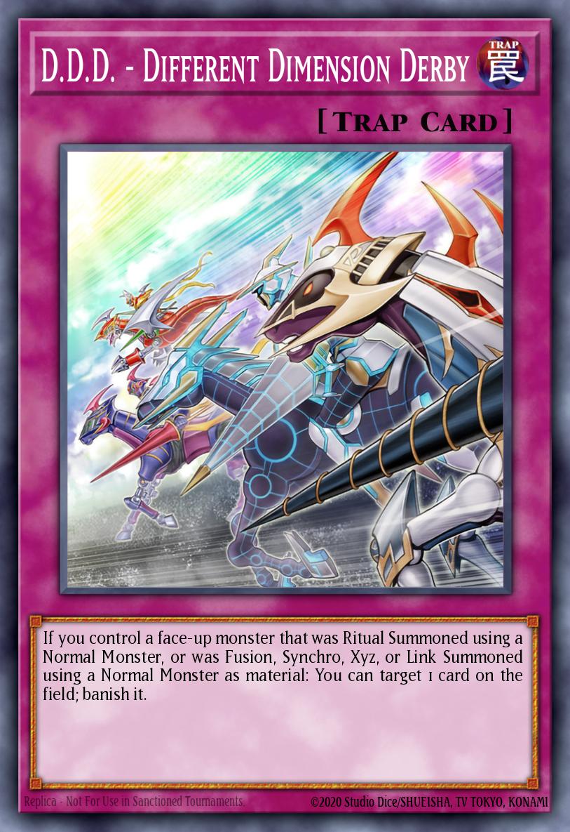 DDD - Different Dimension Derby Common DAMA-EN085 Dawn of Majesty Yugioh card