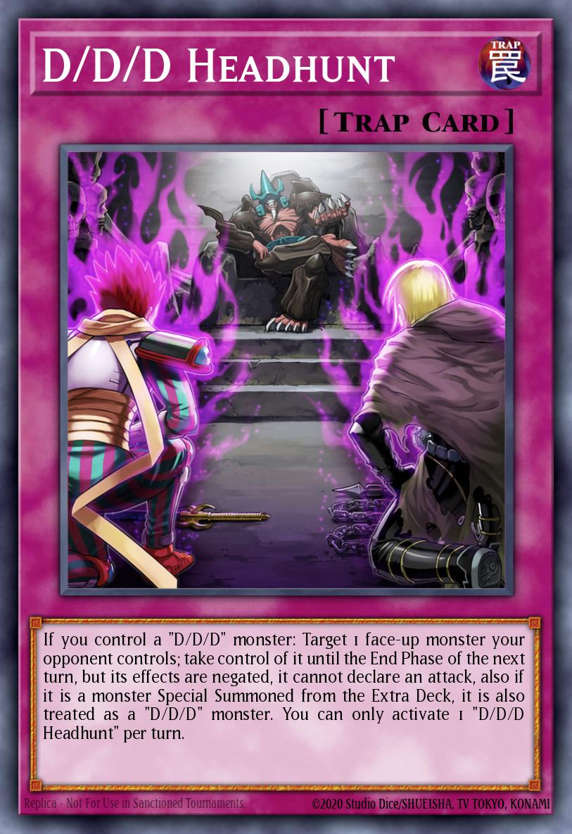 D/D/D Headhunt Rare MP23-EN043 25th Anniversary Tin Dueling Heroes Mega Pack Yugioh card