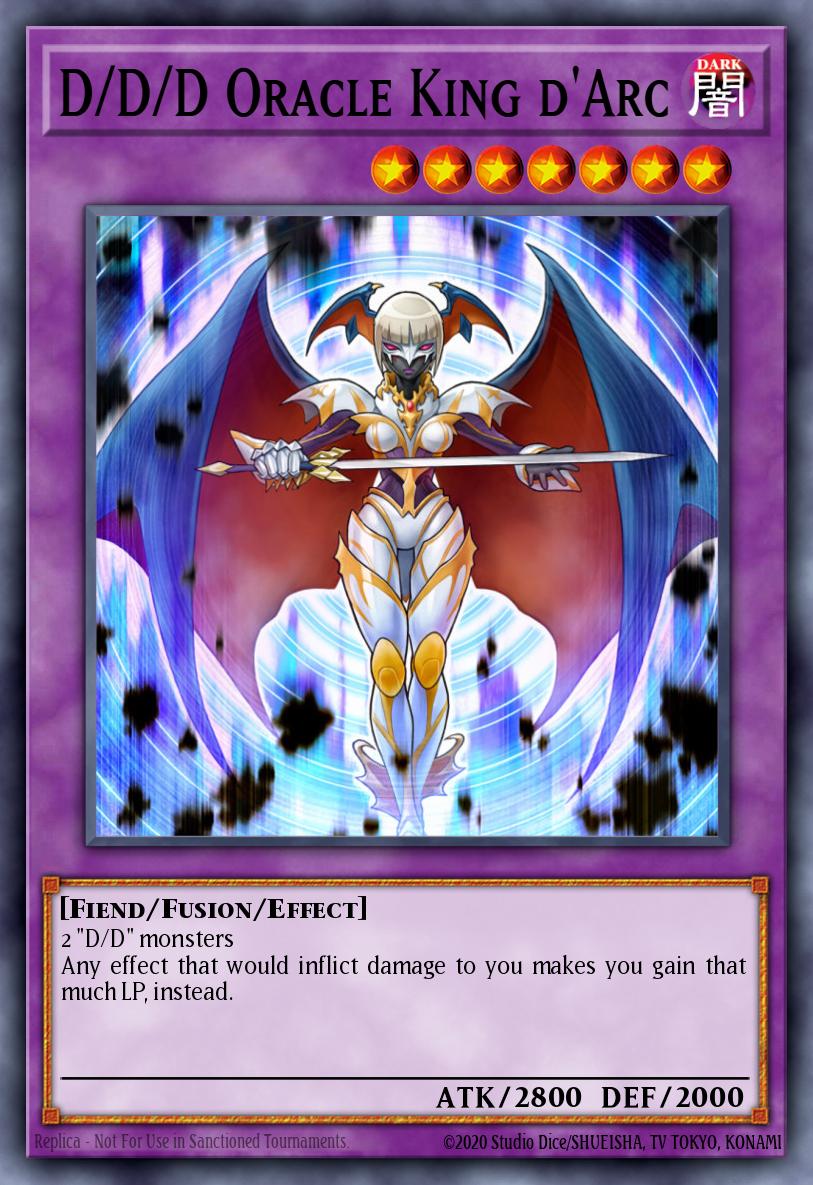 D/D/D Oracle King dArc Rare MP16-EN077 2016 Mega-Tin Mega Pack Yugioh card