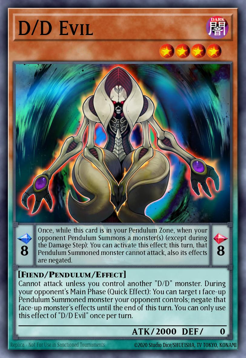 D/D Evil Common ROTD-EN085 Rise of the Duelist Yugioh card