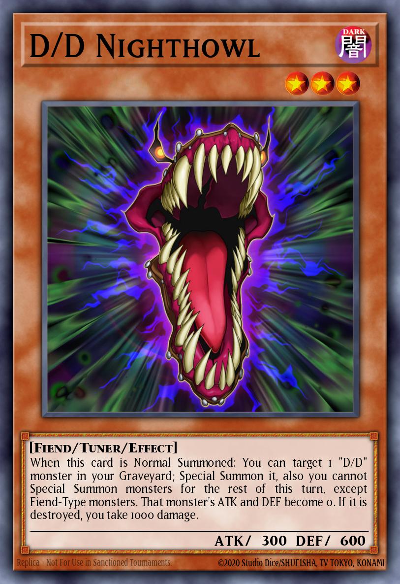 D/D Nighthowl Common SDPD-EN009 Pendulum Domination Structure Deck Yugioh card