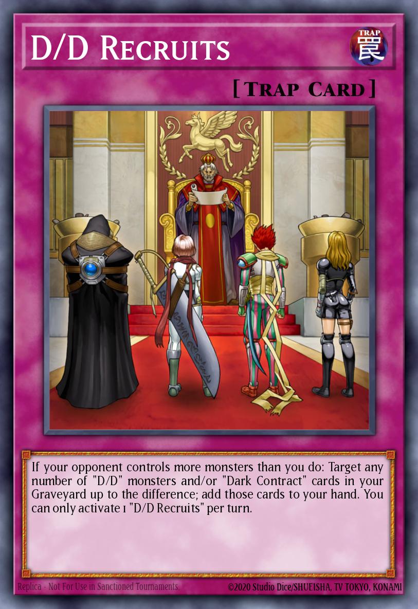 D/D Recruits Common SDPD-EN033 Pendulum Domination Structure Deck Yugioh card