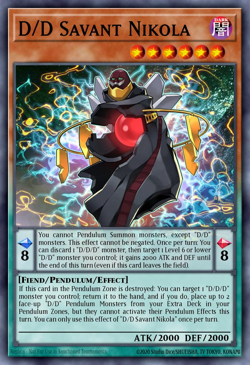 D/D Savant Nikola Common MP17-EN066 2017 Mega-Tin Mega Pack Yugioh card