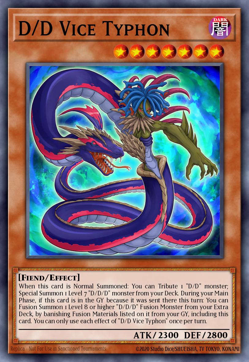 D/D Vice Typhon Common COTD-EN017 Code of the Duelist Yugioh card