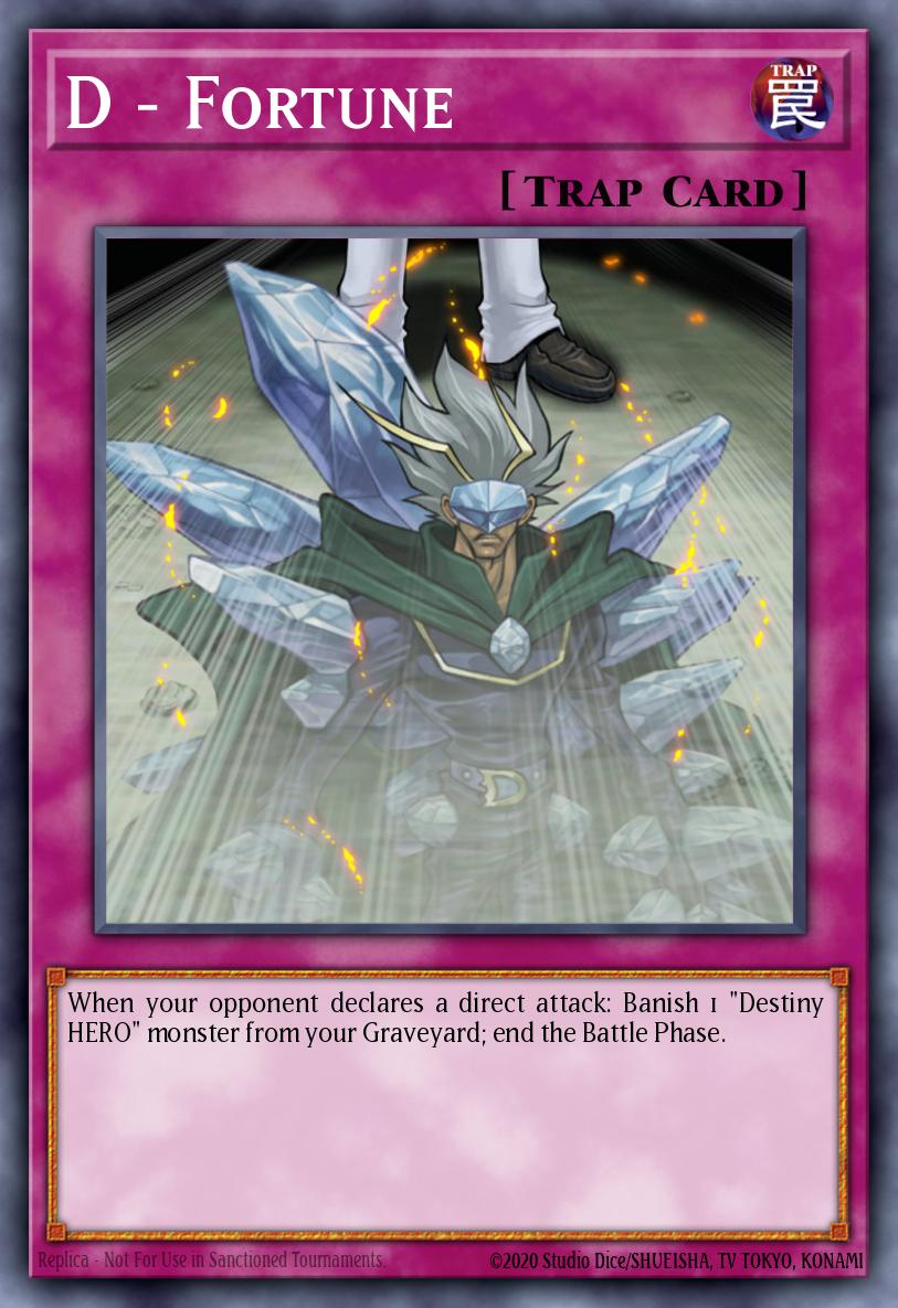 D - Fortune Common LCGX-EN154 Legendary Collection 2 The Duel Academy Years Mega Pack Yugioh card
