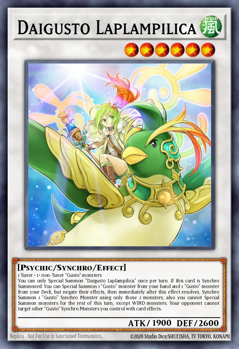 Daigusto Laplampilica Super Rare DAMA-EN040 Dawn of Majesty Yugioh card