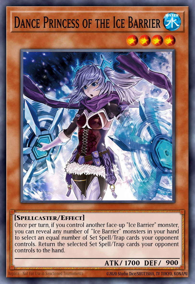 Dance Princess of the Ice Barrier Common HAC1-EN050 Hidden Arsenal Chapter 1 Yugioh card