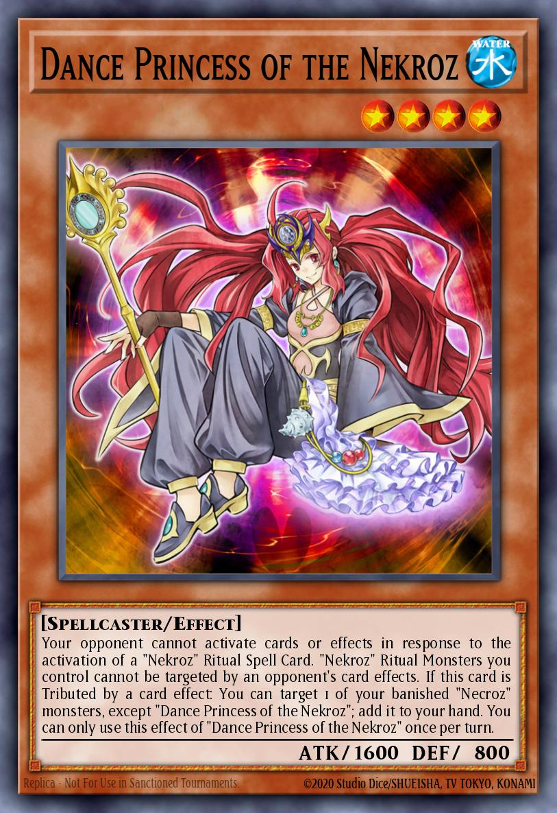 Dance Princess of the Nekroz Rare MP15-EN213 2015 Mega-Tin Mega Pack Yugioh card