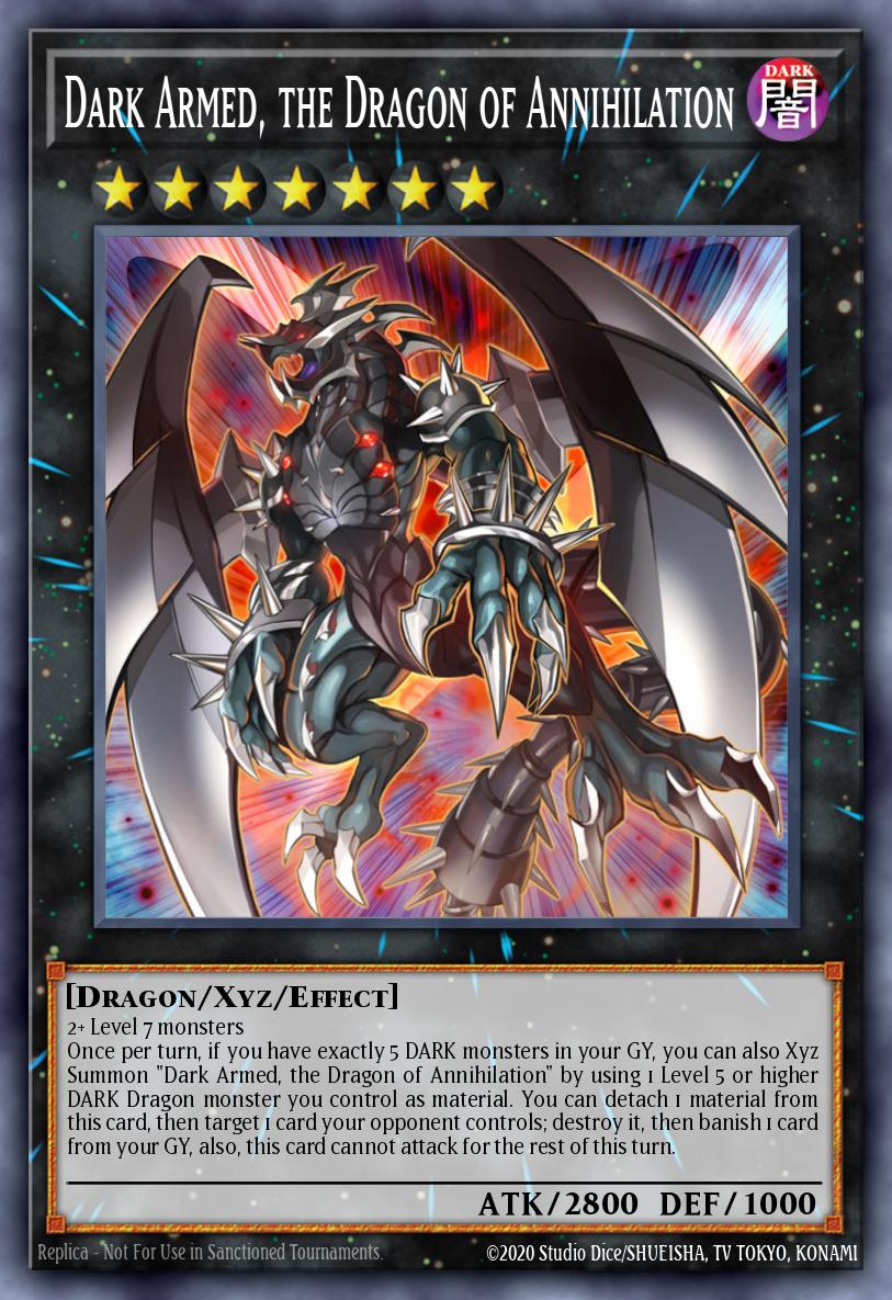 Dark Armed the Dragon of Annihilation Starlight Rare MP25-EN036 2025 Mega-Pack Tin Yugioh card