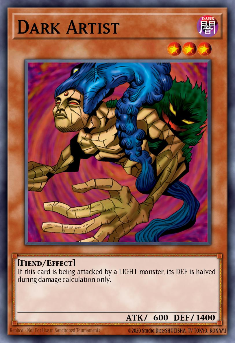 Dark Artist Common LVAL-EN090 Legacy of the Valiant Yugioh card