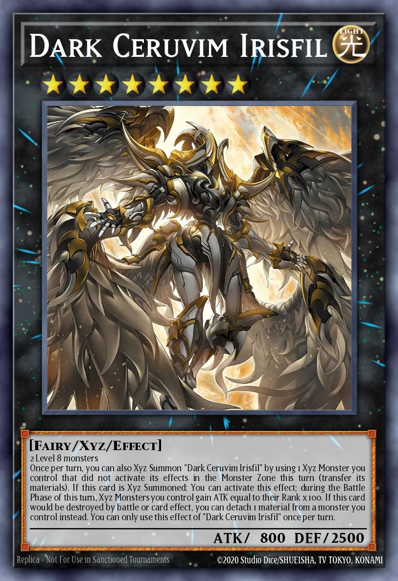 Dark Ceruvim Irisfil Common BLZD-EN048 Blazing Dominion Yugioh card