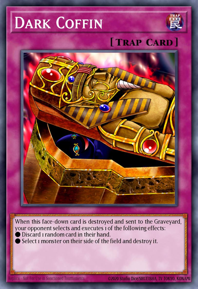 Dark Coffin Common DB2-EN244 Dark Beginning 2 Yugioh card