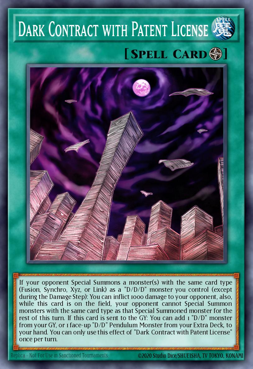 Dark Contract with Patent License Common MP23-EN030 25th Anniversary Tin Dueling Heroes Mega Pack Yugioh card