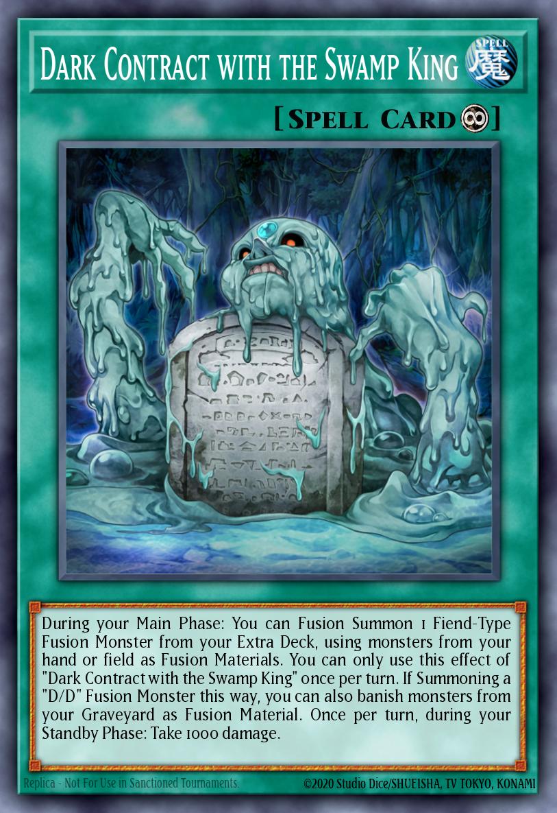 Dark Contract with the Swamp King Common MP16-EN169 2016 Mega-Tin Mega Pack Yugioh card