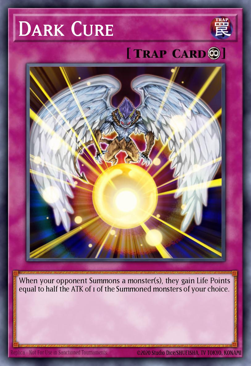Dark Cure Super Rare GX05-EN002 Yu-Gi-Oh! GX Tag Force Evolution promotional cards Yugioh card