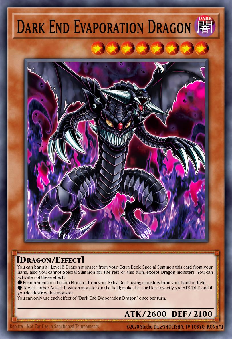 Dark End Evaporation Dragon Ultra Rare MP25-EN212 2025 Mega-Pack Tin Yugioh card