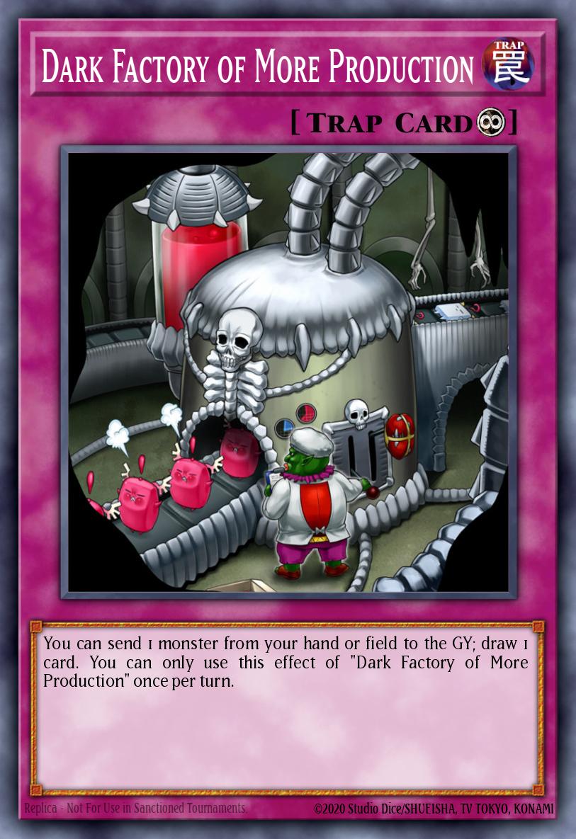 Dark Factory of More Production Common MP20-EN034 2020 Tin of Lost Memories Mega Pack Yugioh card