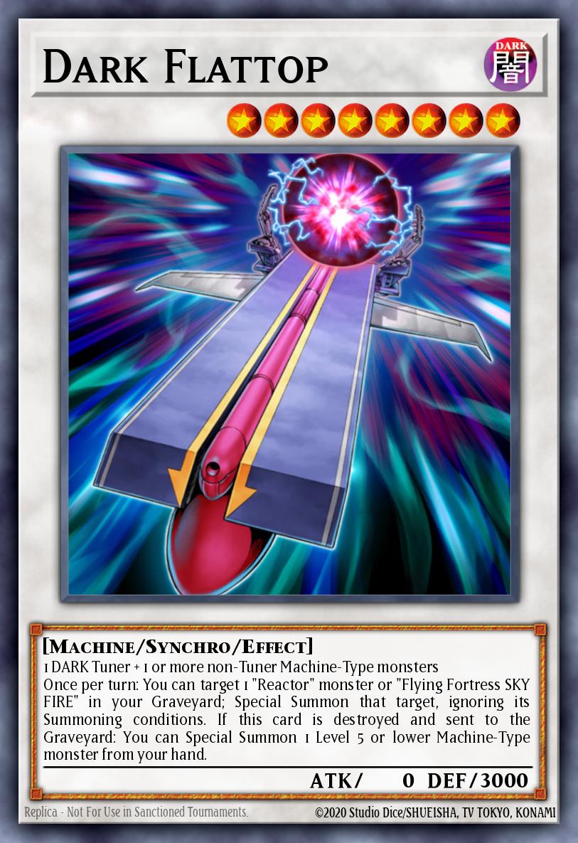 Dark Flattop Rare ORCS-EN096 Order of Chaos Yugioh card