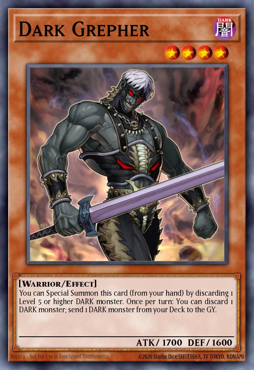 Dark Grepher Super Rare DASA-EN042 Dark Saviors Yugioh card