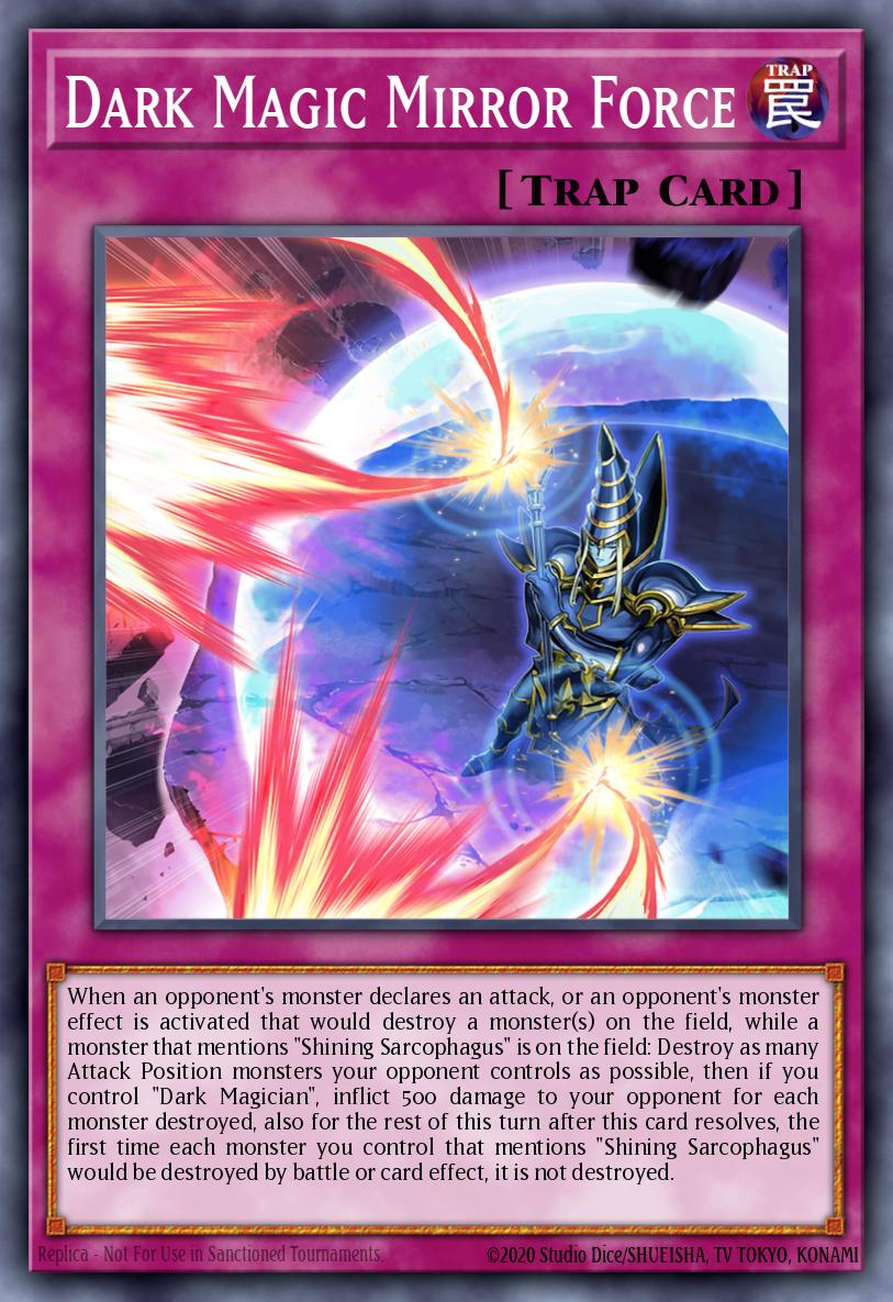 Dark Magic Mirror Force Common MP25-EN394 2025 Mega-Pack Tin Yugioh card