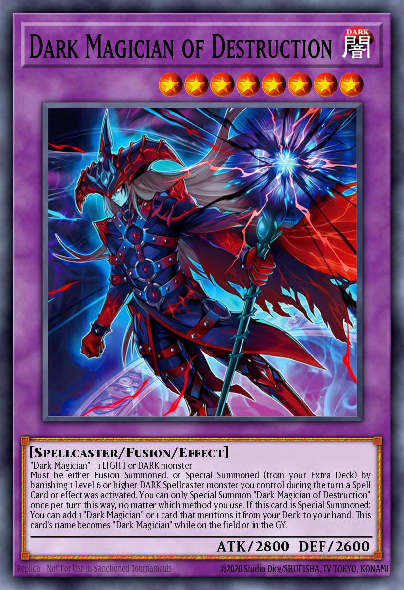 Dark Magician of Destruction Collector's Rare MZMU-EN011 Maze of Muertos Yugioh card