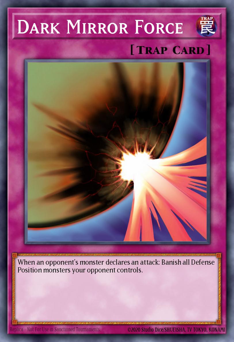 Dark Mirror Force Super Rare DR2-EN054 Dark Revelation Volume 2 Yugioh card