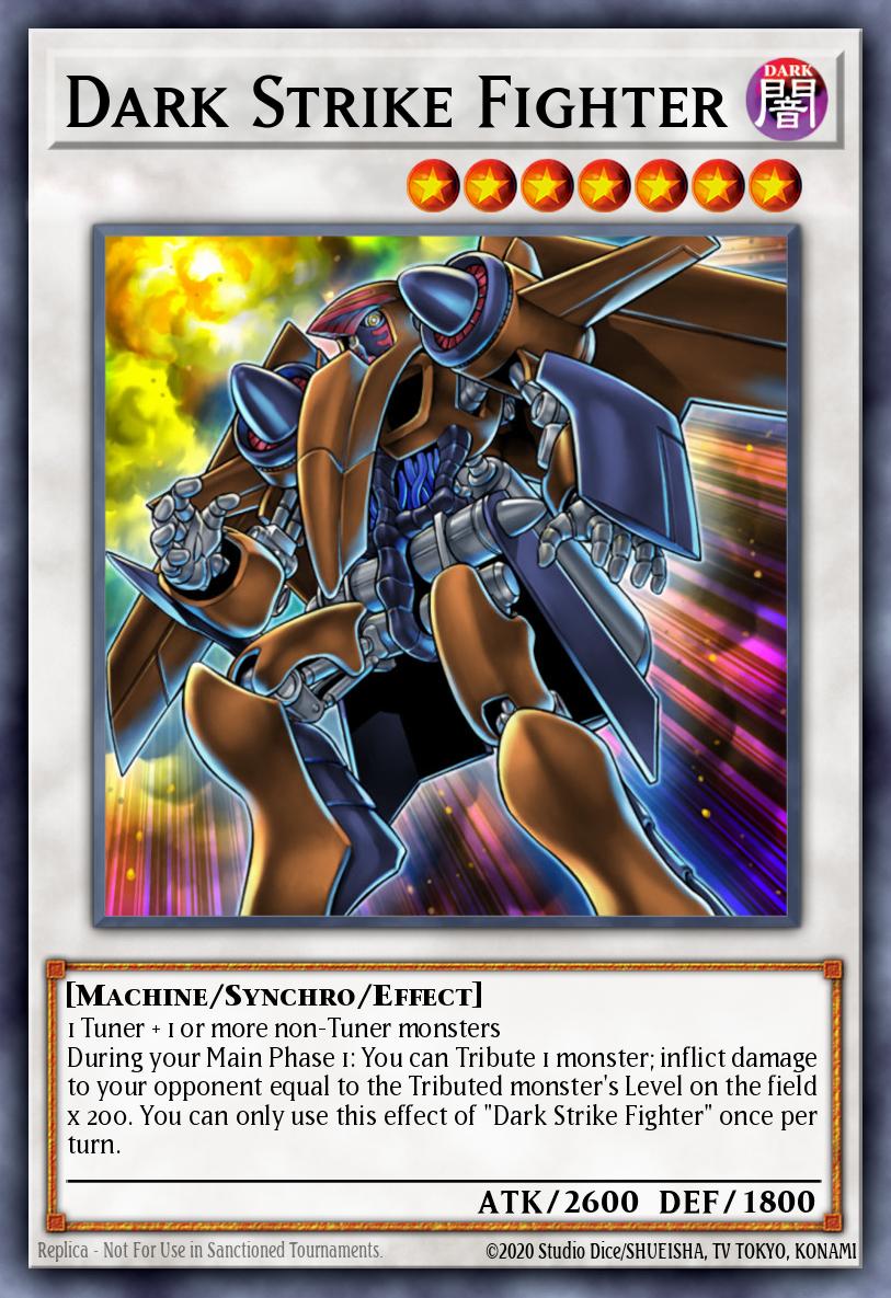 Dark Strike Fighter Super Rare CRMS-EN040 Crimson Crisis Yugioh card