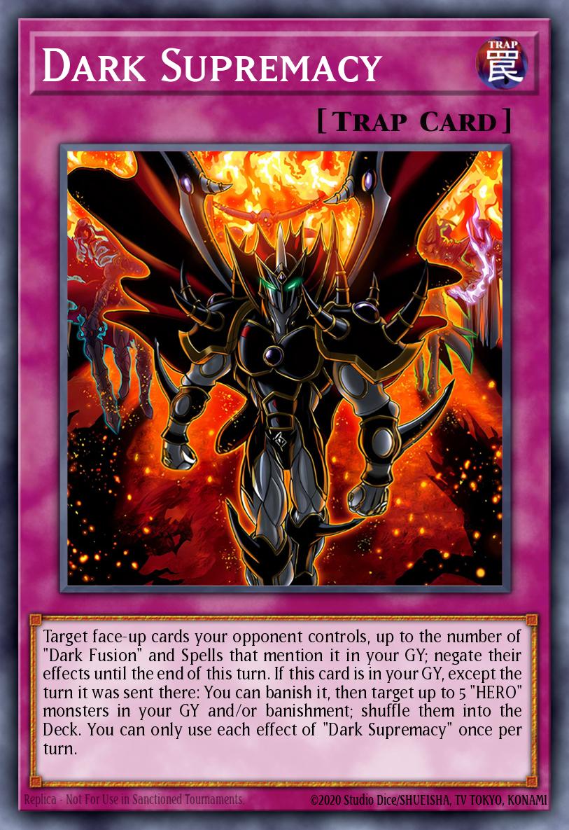 Dark Supremacy Common SUDA-EN067 Supreme Darkness Yugioh card