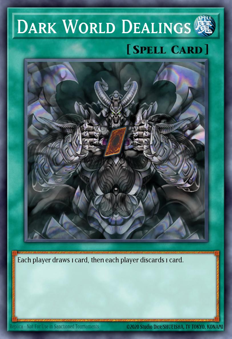 Dark World Dealings Rare CP07-EN010 Champion Pack Game Seven Yugioh card