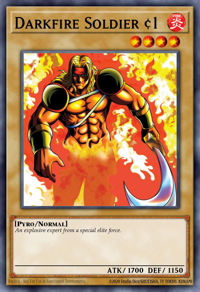 Darkfire Soldier #1 Common PSV-043 Pharaohs Servant Yugioh card