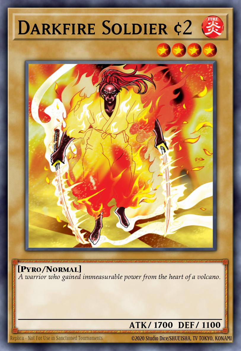 Darkfire Soldier #2 Common PSV-045 Pharaohs Servant Yugioh card