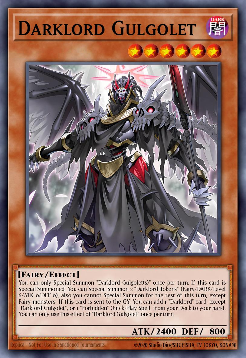 Darklord Gulgolet Common BPRO-EN018 Burst Protocol Yugioh card