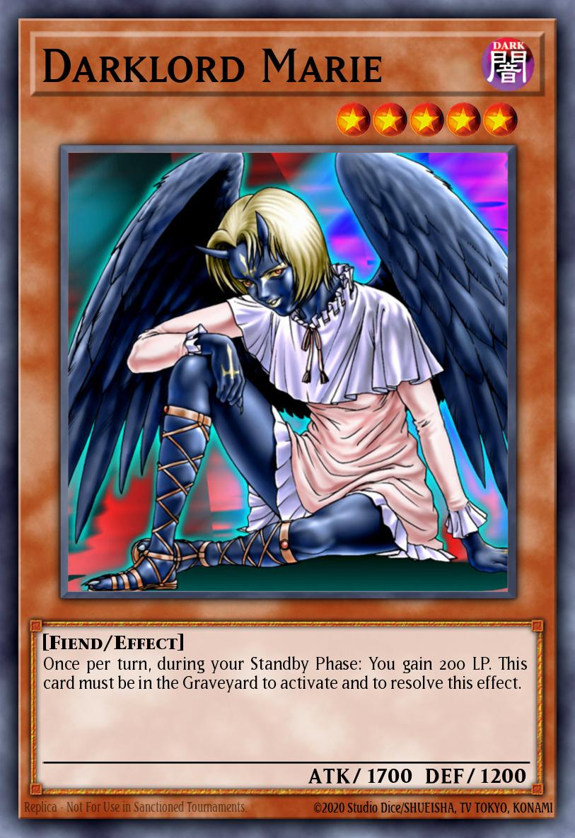 Darklord Marie Common DB1-EN241 Dark Beginning 1 Yugioh card