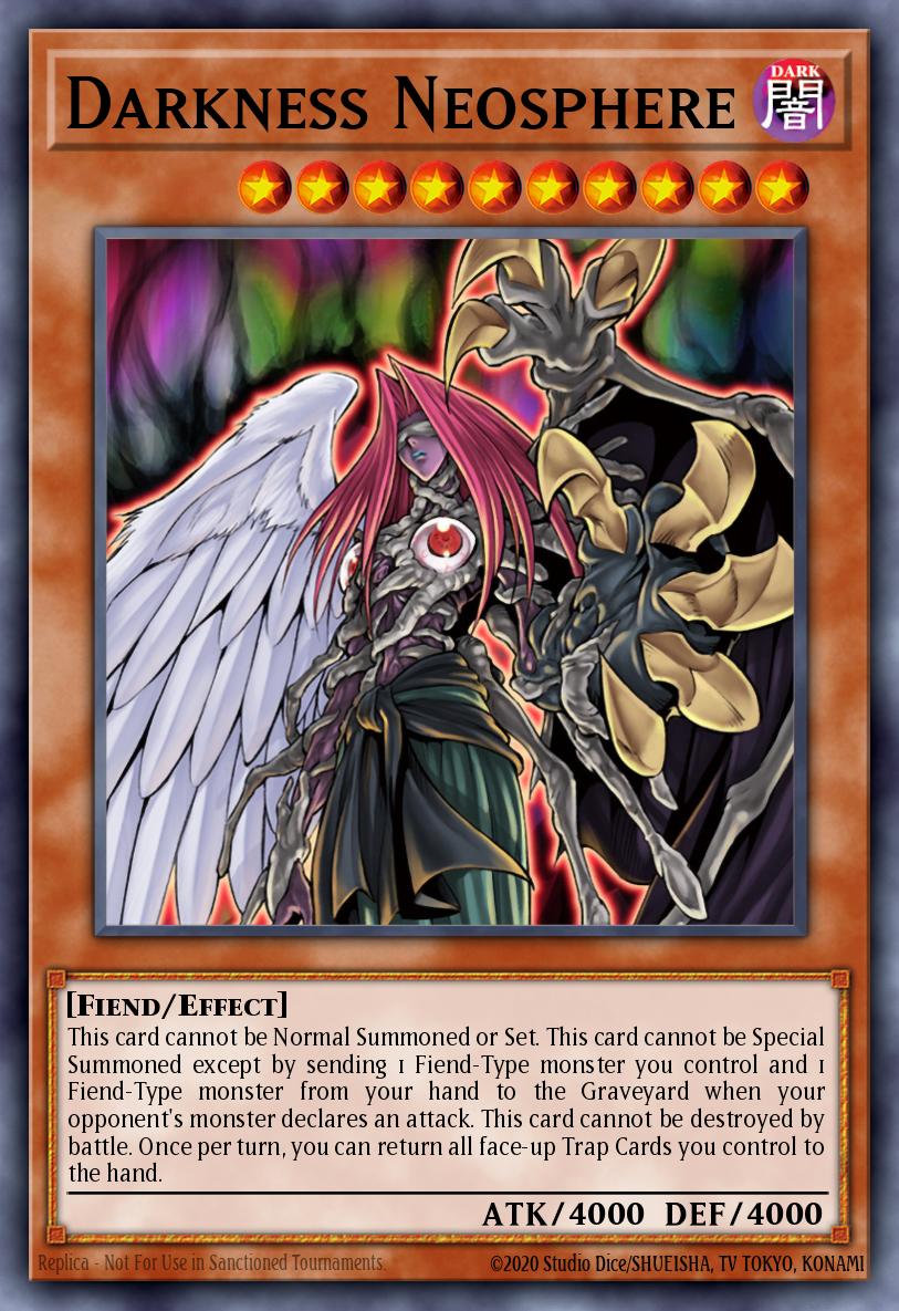 Darkness Neosphere Ultra Rare JUMP-EN036 Shonen Jump Vol. 7 Issue 11 promotional card Yugioh card
