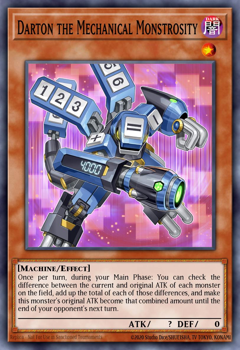 Darton the Mechanical Monstrosity Common BACH-EN033 Battle of Chaos Yugioh card