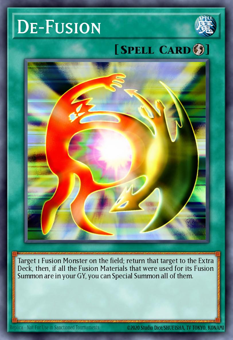 De-Fusion Common DB2-EN029 Dark Beginning 2 Yugioh card