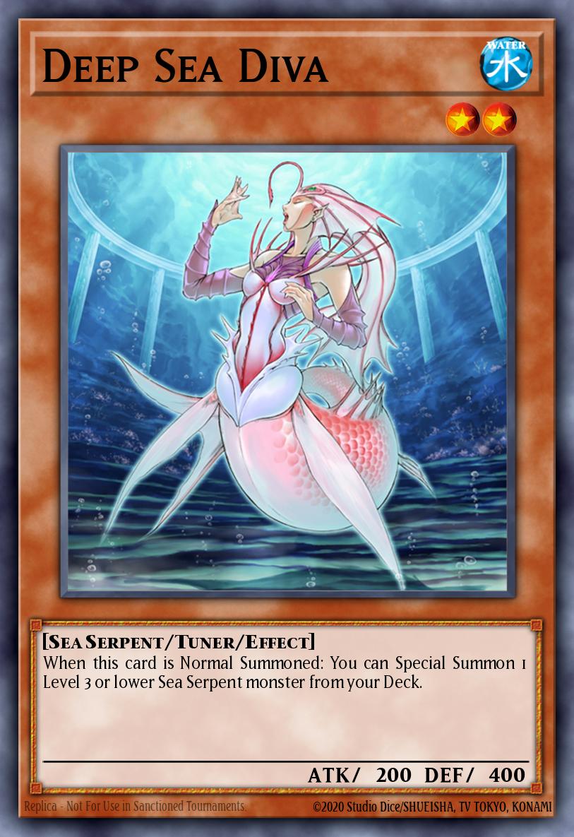 Deep Sea Diva Ultra Rare DUSA-EN079 Duelist Saga Yugioh card