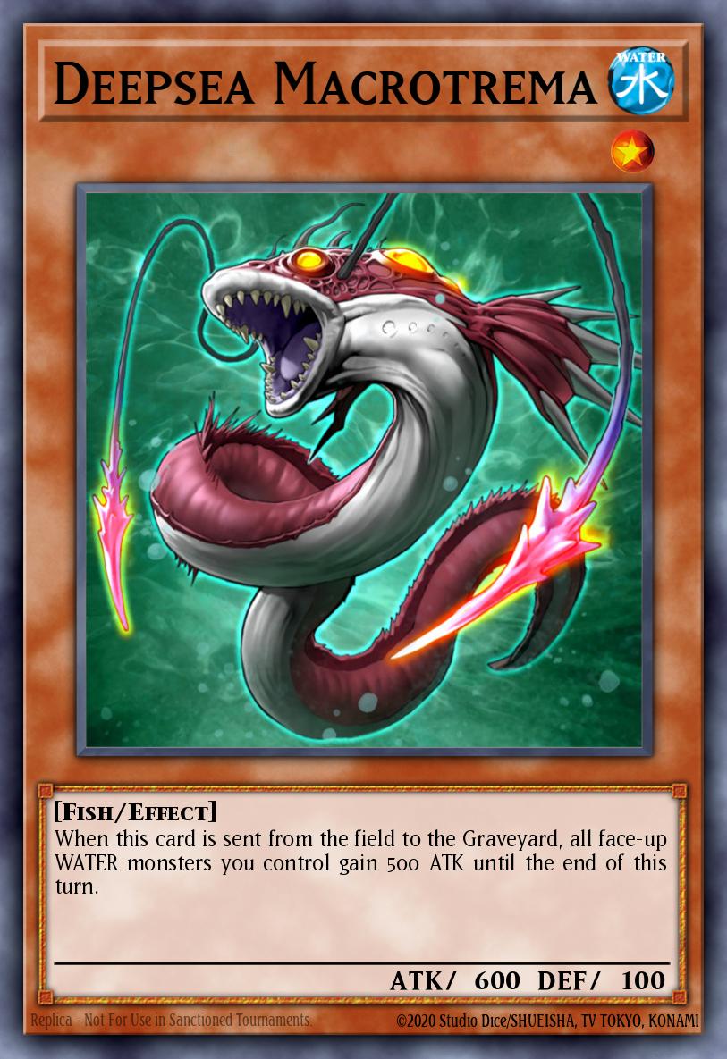 Deepsea Macrotrema Rare PTDN-EN083 Phantom Darkness Yugioh card