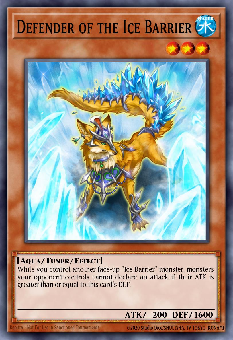 Defender of the Ice Barrier Duel Terminal Rare Parallel Rare DT04-EN032 Duel Terminal 4 Yugioh card
