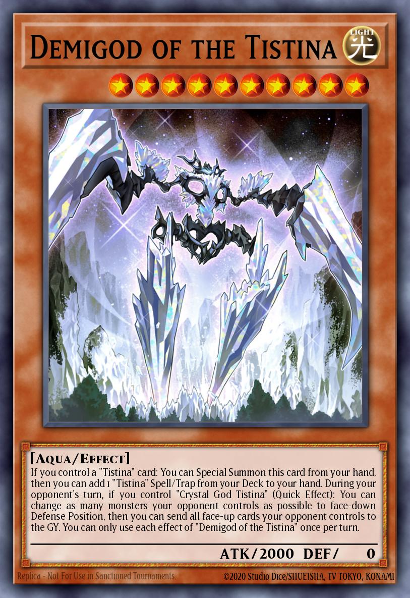 Demigod of the Tistina Quarter Century Secret Rare DUNE-EN088 Duelist Nexus Yugioh card
