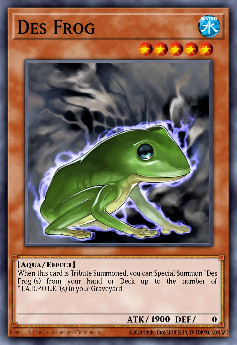Des Frog Common CRV-EN026 Cybernetic Revolution Yugioh card