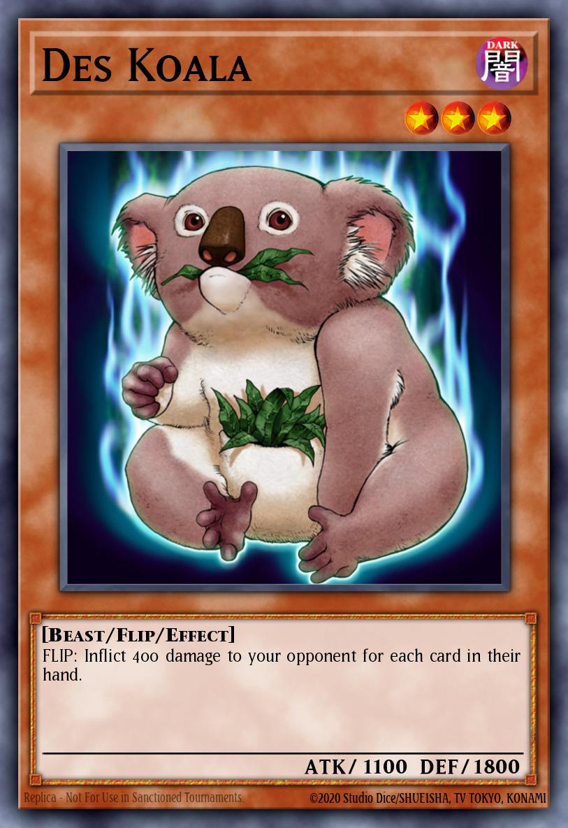 Des Koala Secret Rare MZMU-EN062 Maze of Muertos Yugioh card