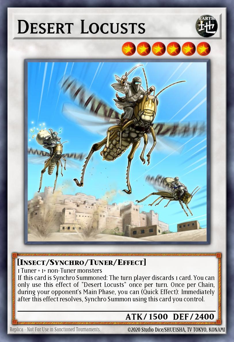 Desert Locusts Common MP20-EN198 2020 Tin of Lost Memories Mega Pack Yugioh card