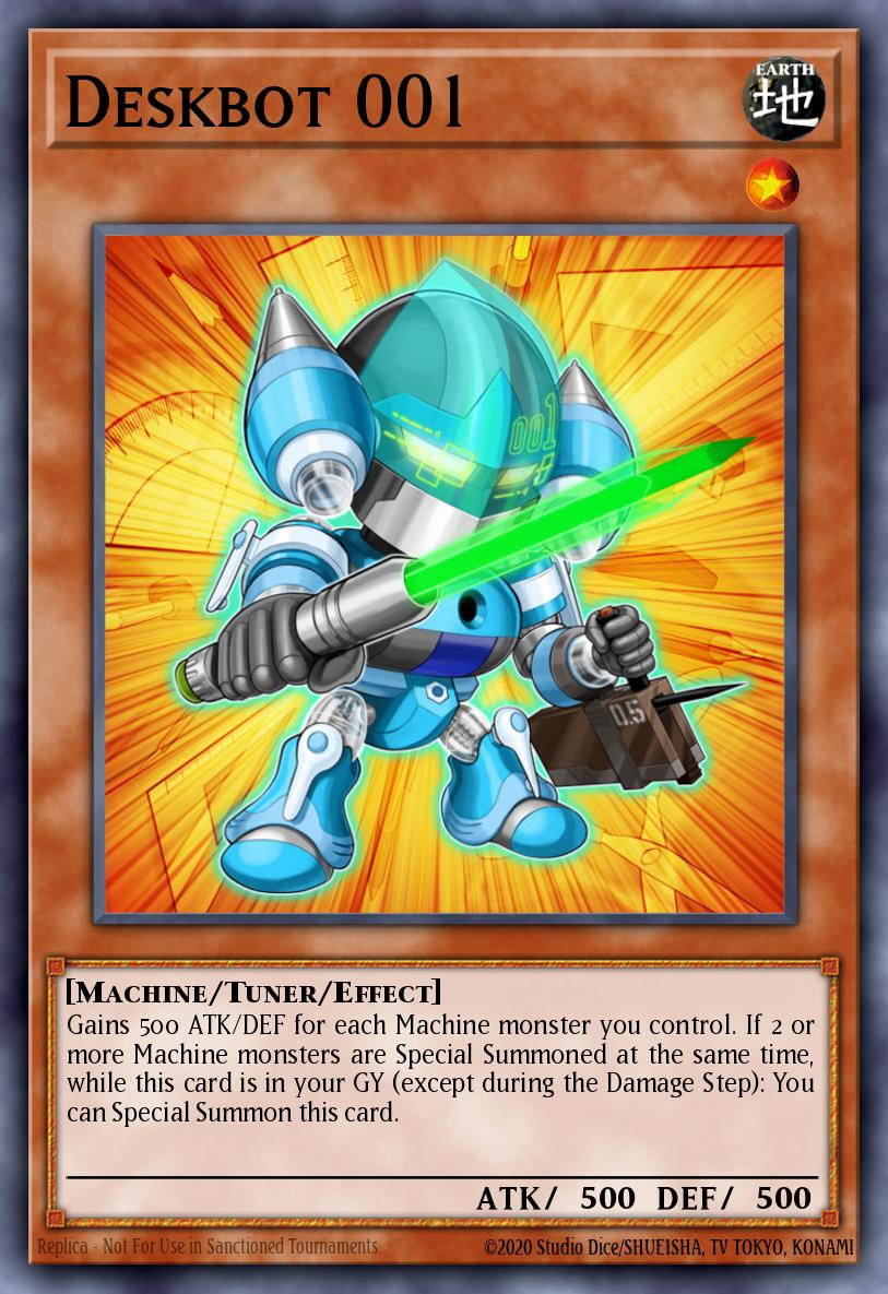 Deskbot 001 Common MP15-EN092 2015 Mega-Tin Mega Pack Yugioh card